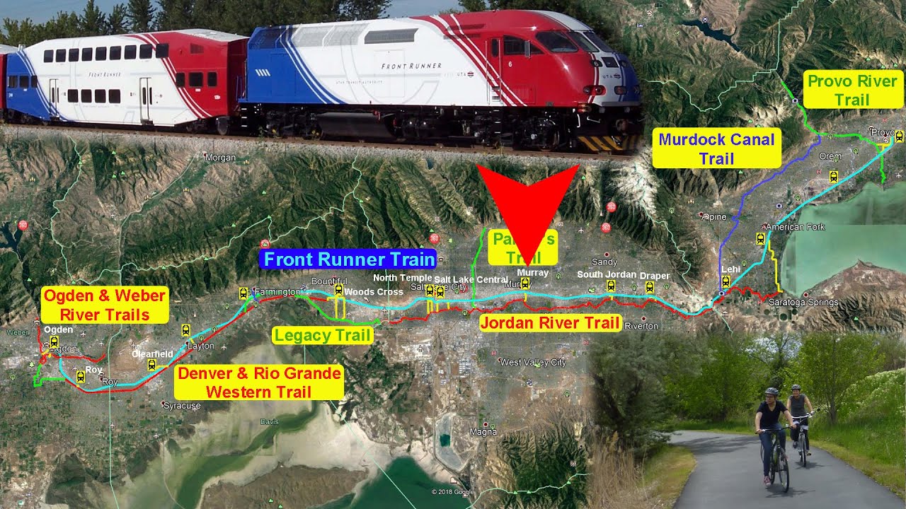 Exploring Golden Spoke Trails From Front Runner Draper to Murray