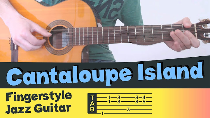 Cantaloupe Island Guitar version - Guitar performance video thumbnail