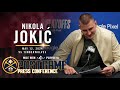 Nikola joki full game four post game press conference vs timberwolves 