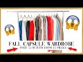 HOW TO BUILD A CAPSULE WARDROBE: FALL 2020 - 105+ outfits from 15 pieces!