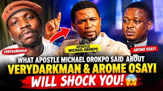 HEAR WHAT APSTMIKE OROKPO SAYS CONCERNING VDM 48HOURS FOR MOCKING APST AROME OSAYI THAT WILL SHOCK U