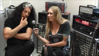 Alex Skolnick of Testament and Metal Allegiance talks to Hayley at Bloodstock 2016