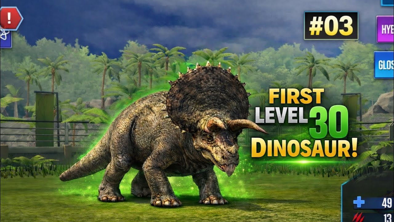 My FIRST Level 30 Dinosaur?! 😳🔥 #03
