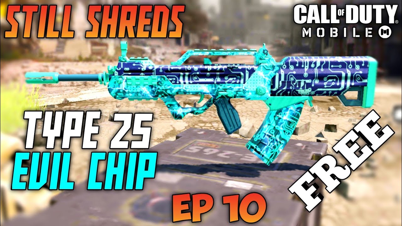 THIS TYPE 25 CLASS SHREDS ! Call Of Duty Mobile Ranked Gameplay ! TYPE ...