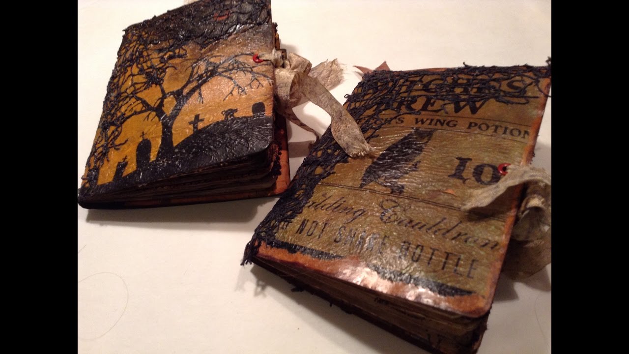 Halloween Junk Journals and Halloween Digital Printables for Junk ...