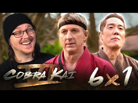 COBRA KAI 6x1 REACTION | Peacetime in the Valley | Final Season Part 1 | Review