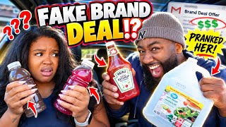 I Convinced My Girlfriend This Was a REAL Sponsorship… 😭