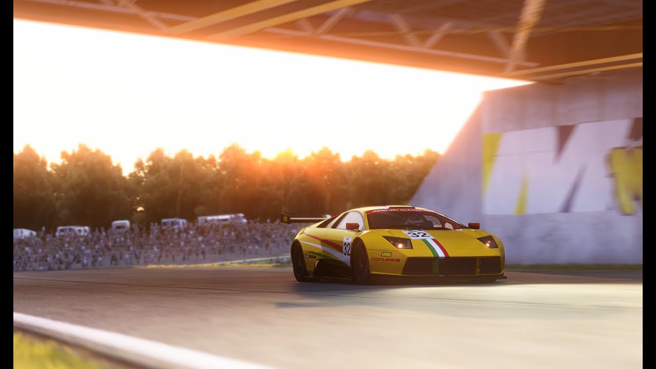 b3ch-iwnl / trashing the lambo around road atlanta