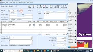 Soft Accounts Software Demo for Cement Shop screenshot 3