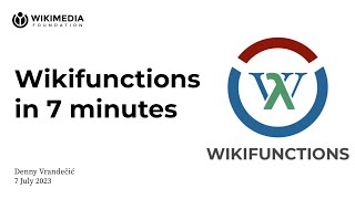 Wikifunctions in 7 minutes