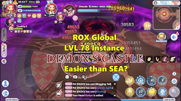 [Ragnarok X Global] SOLO RUN LVL 78 Demon