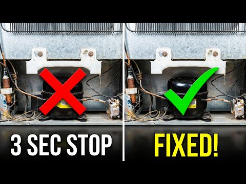 Fridge Compressor 5 Second Me Band Ho Jata Hai? | How to Fix Compressor Tripping