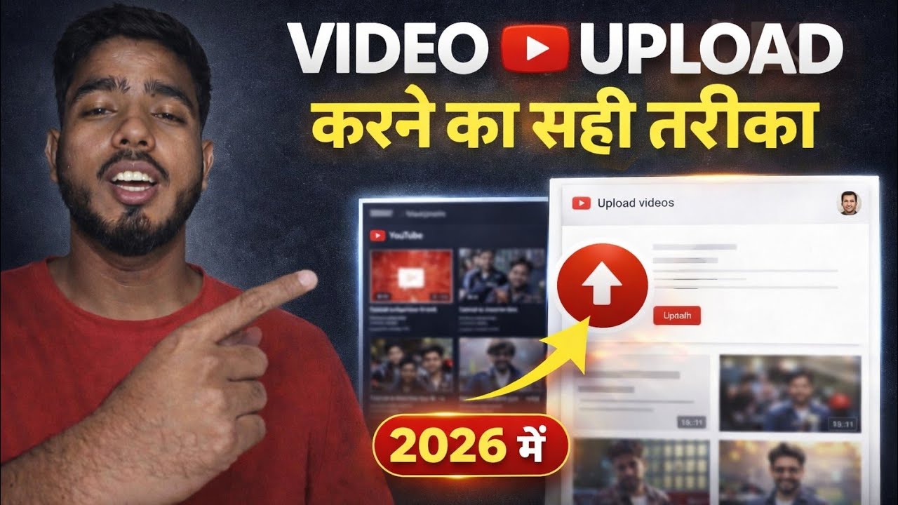 YouTube Video Upload करने का सही तरीका 2026 | How To Upload Youtube Video 2026