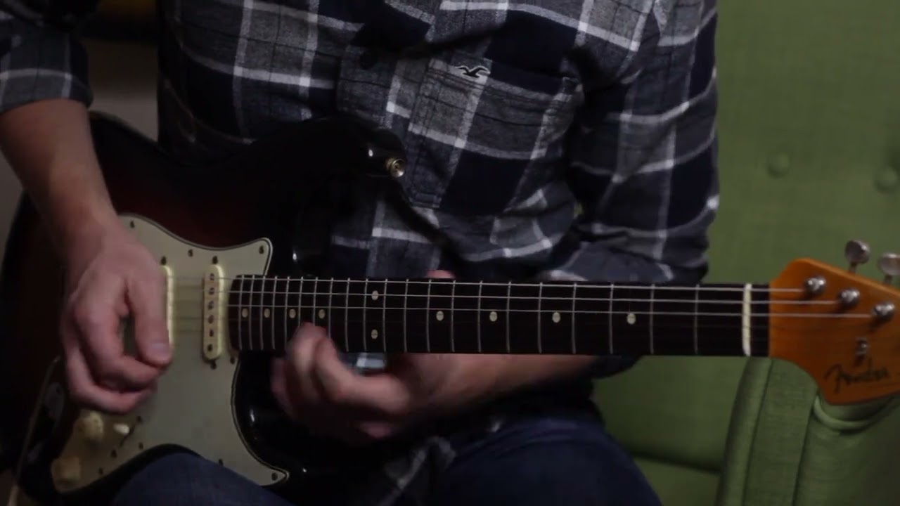 '68 Specials neck and middle. Chris Anthony showing some pentatonic double stops.