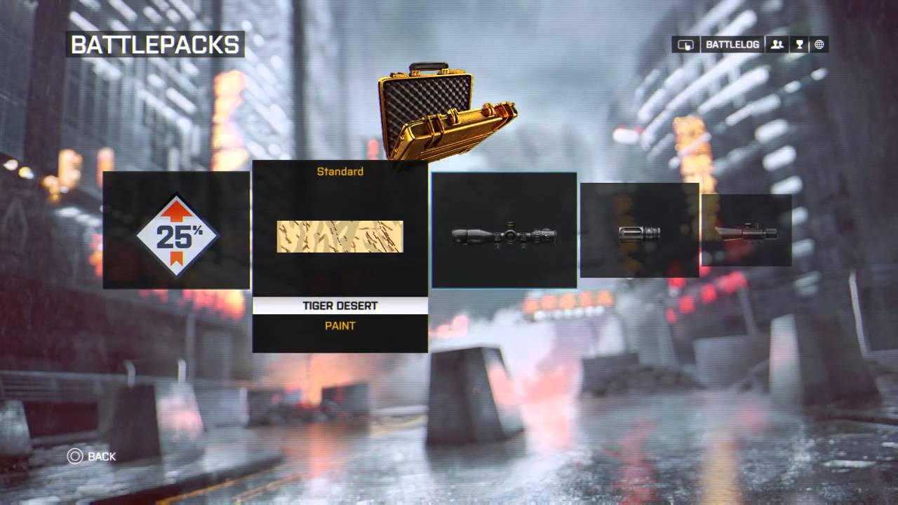 Battlefield 4 - 30 Premium and Gold Battlepack Opening