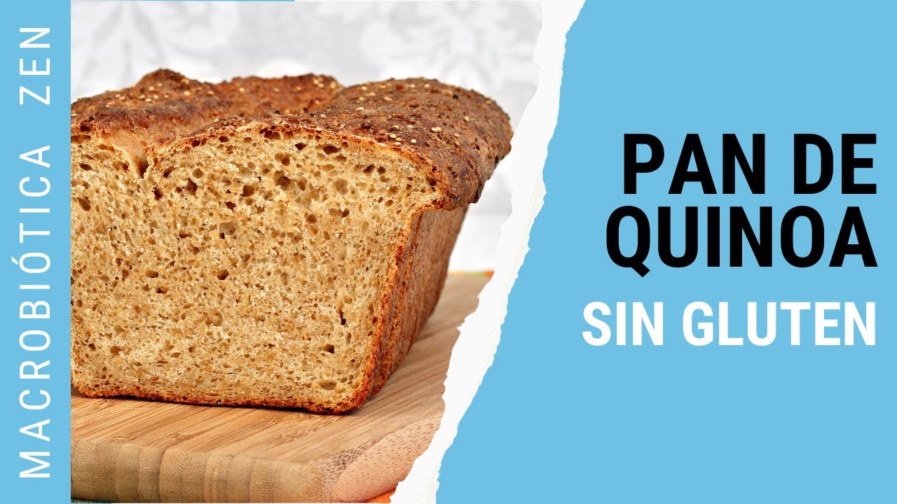 Pan de QUINOA (Quinua) 🍞🍞 RECETA con Quinoa Pan Sin GLUTEN Integral ️