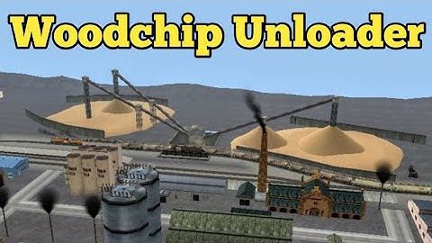 Addons Woodchip Unloader - Trainz Simulator Android