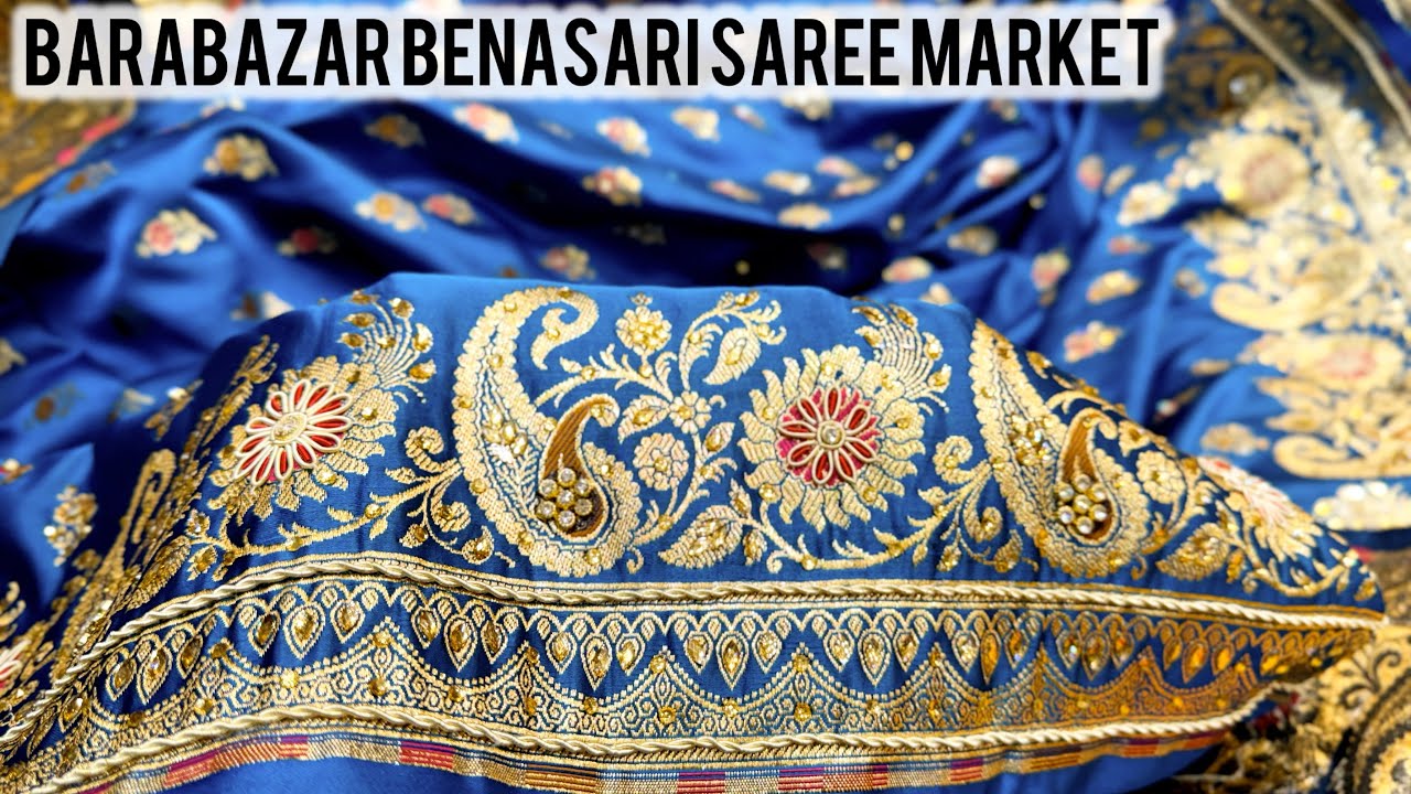 BARABAZAR BENARASI SAREE MARKET 2026 | SREE JAGADAMBAY BOUTIQUE SAREE COLLECTION | Barabazar Saree |