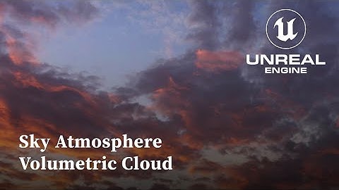 Unreal Engine 4.26. Sky Atmosphere and Volumetric Cloud.