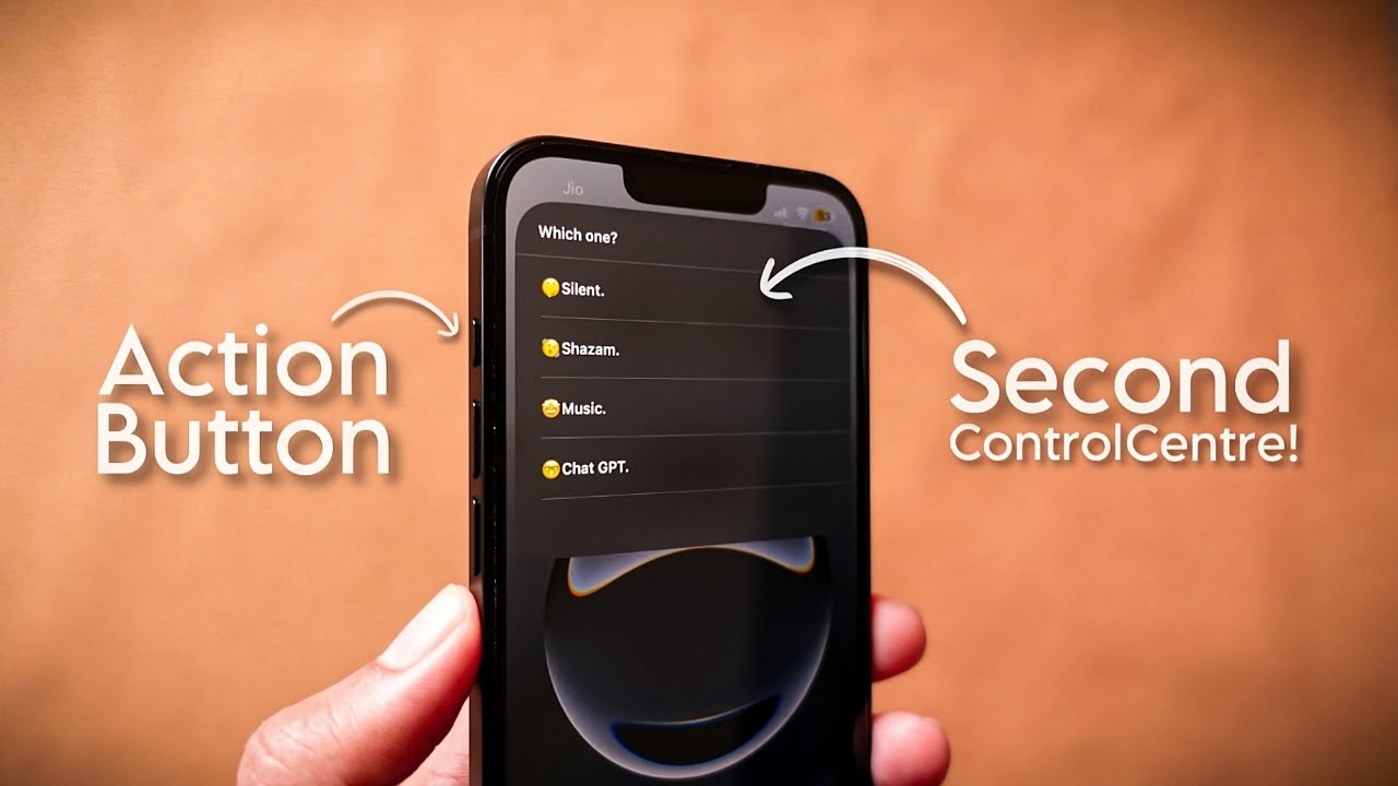 Turn your Action Button into a 2nd CONTROL CENTRE! - YouTube