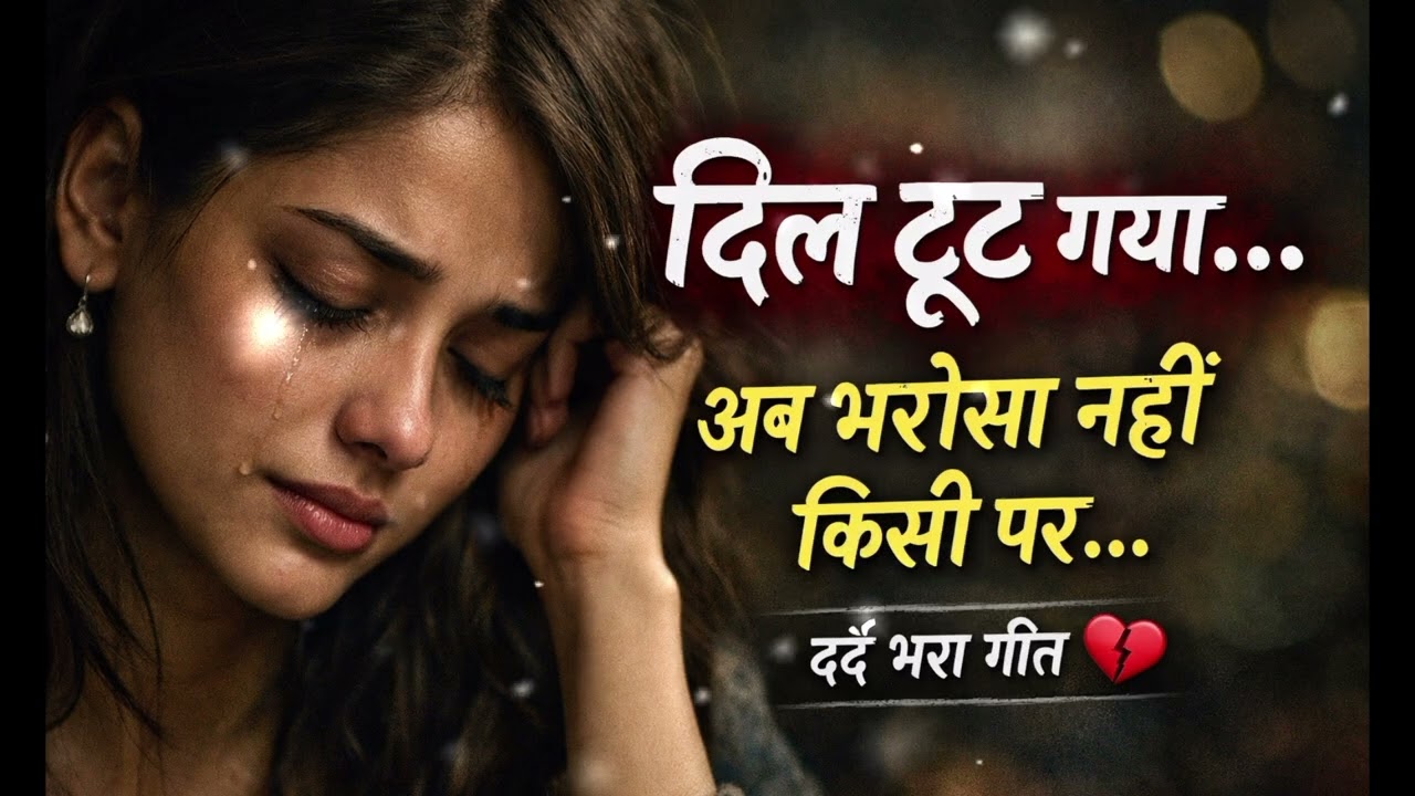 Hindi Sad bolliwood song 🎵. .!bolliwood new trending sad broken heart song 🎵. .!