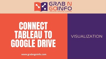 How To Connect Tableau To Google Drive