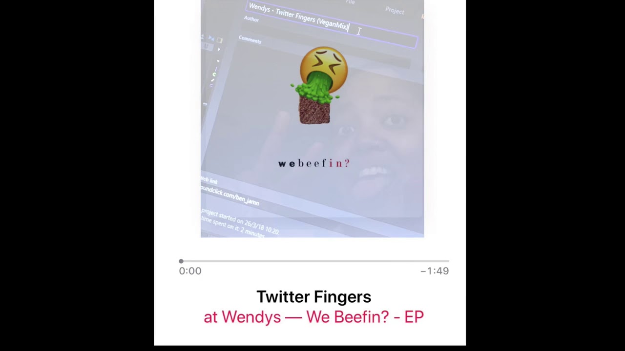 Wendys - Twitter Fingers (VeganMix)