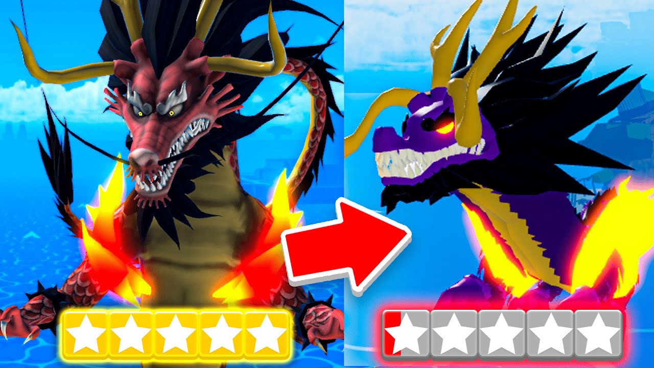 Mastering DRAGON Fruit in EVERY One Piece Roblox Game...