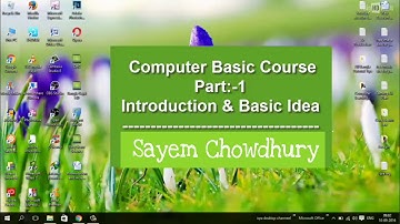 Computer Basic Course Part:-1 || Eagle X Soft Tech Academy || Free Computer Learning Course ||
