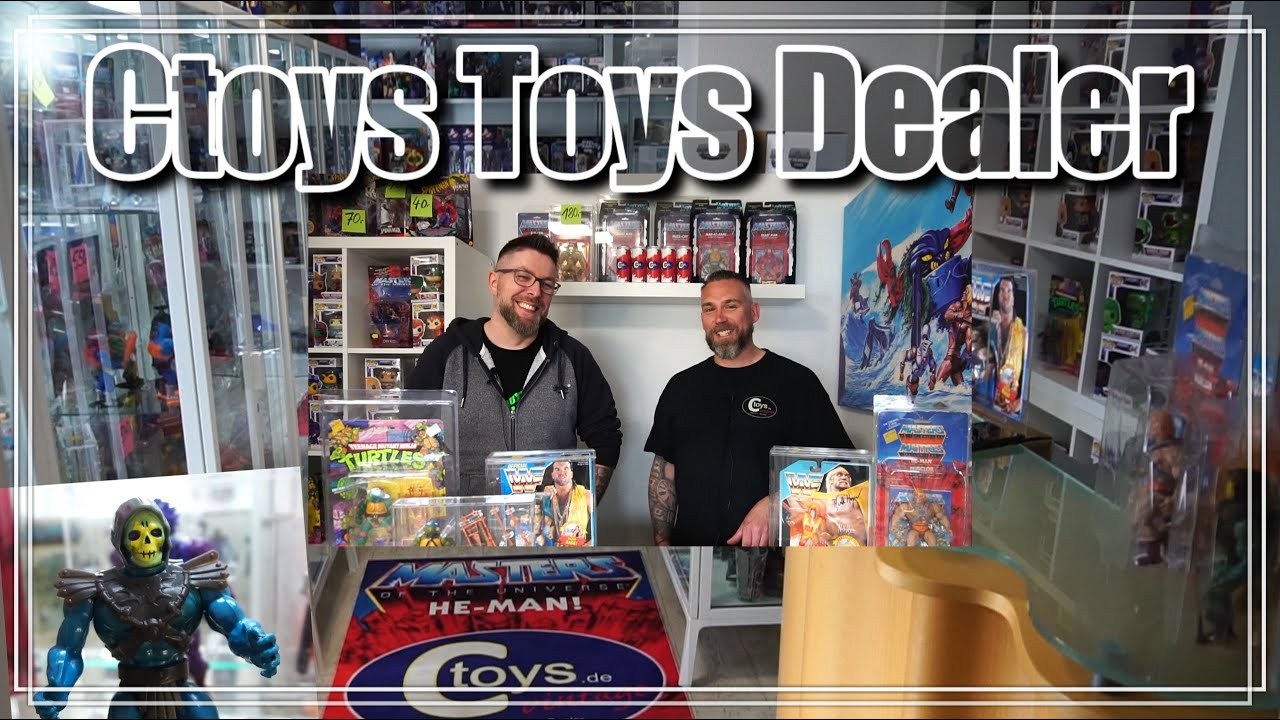Ctoys Toys Dealer! Zu Besuch im Ctoys Store 👍 Neueröffnung! Toys der 80er, 90er Jahre! #roomtour