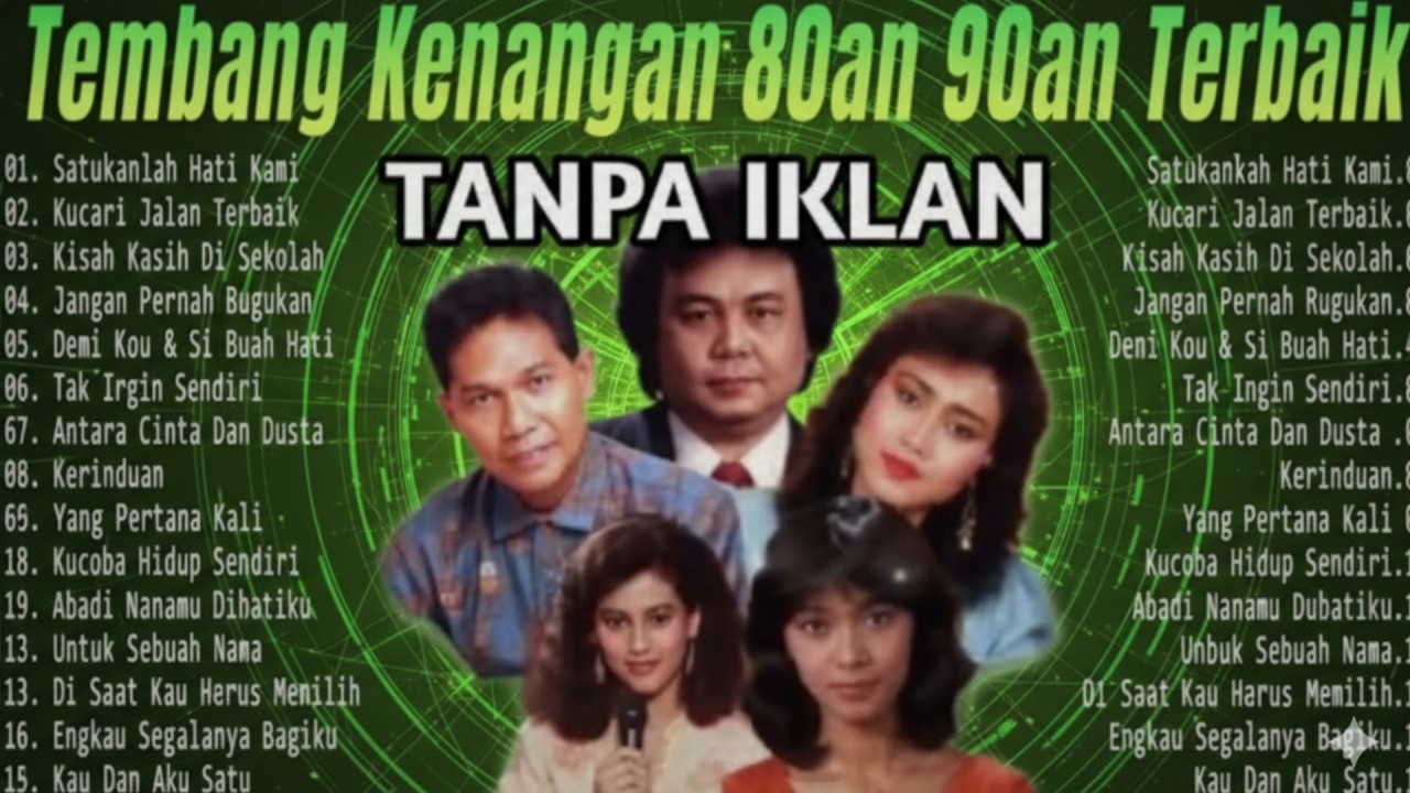 Tembang Kenangan 80an 90an Terbaik | Kumpulan lagu lawas Indonesia Terpopuler 80an 90an Tanpa Iklan