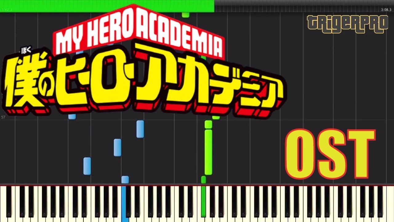My Hero Academia Piano Sheet Music