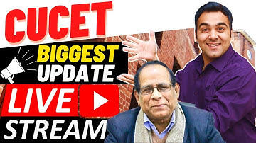 CUCET 2021 Biggest Update | Delhi University 50-50 Scheme | CUCET Syllabus + Dates | Live