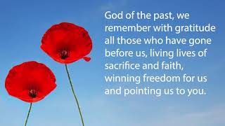A Prayer for Remembrance Day 2020