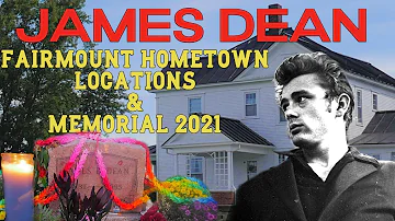 James Dean Locations + Inside Friends Church + Memorial 2021 I Fairmount, IN #jamesdean