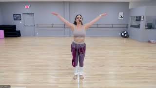 Belly Dance Workout for Beginners 💃💪 20-Minute Class! #bellydance