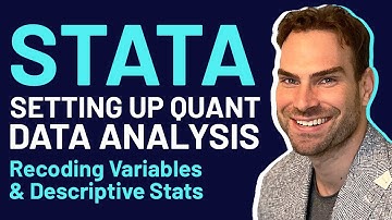 STATA Quantitative Data Analysis: Recoding Variables & Making Descriptive Stats