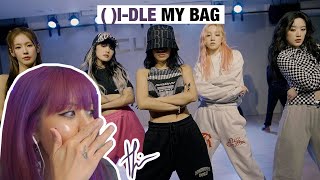 A RETIRED DANCER'S POV- (G)I-DLE "My Bag" Song+Choreography Practice