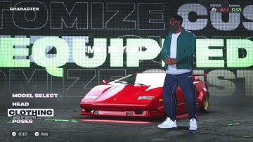 Need for Speed Unbound - Lamborghini Countach - Vehicle / Character Customisation #5