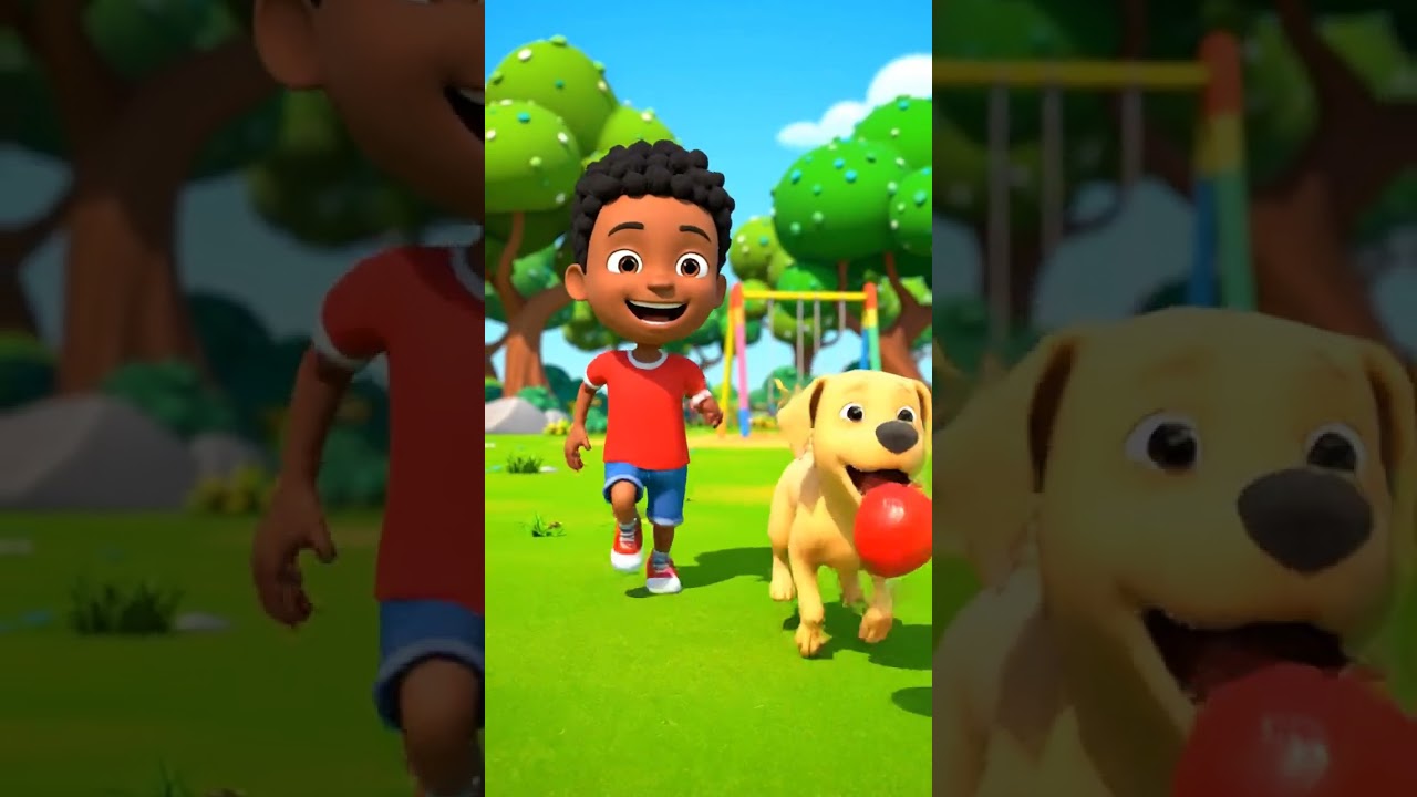 park ⚽ me khelo  🐻 Cute 3D Cartoon Kids Funny Moment