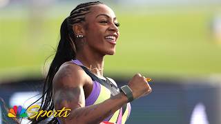 Sha'Carri Richardson STORMS to season's best in 100m win at track and field nationals | NBC Sports