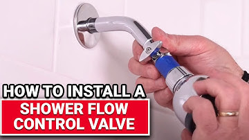 How To Install A Shower Flow Control Valve - Ace Hardware