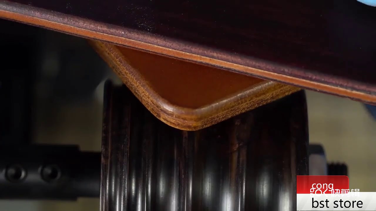 Leather polishing machine Belt leather edge burnishing machine - YouTube