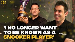 Ronnie O'Sullivan in honest interview on snooker, addictions and greatness