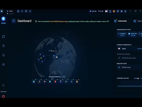 MASQ dMeshVPN demo v0.7.1 on testnet