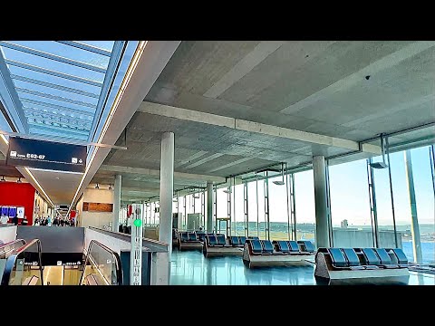 Zurich, Switzerland | LANDED AT ZURICH FLUGHAFEN International Airport | Airport Walk