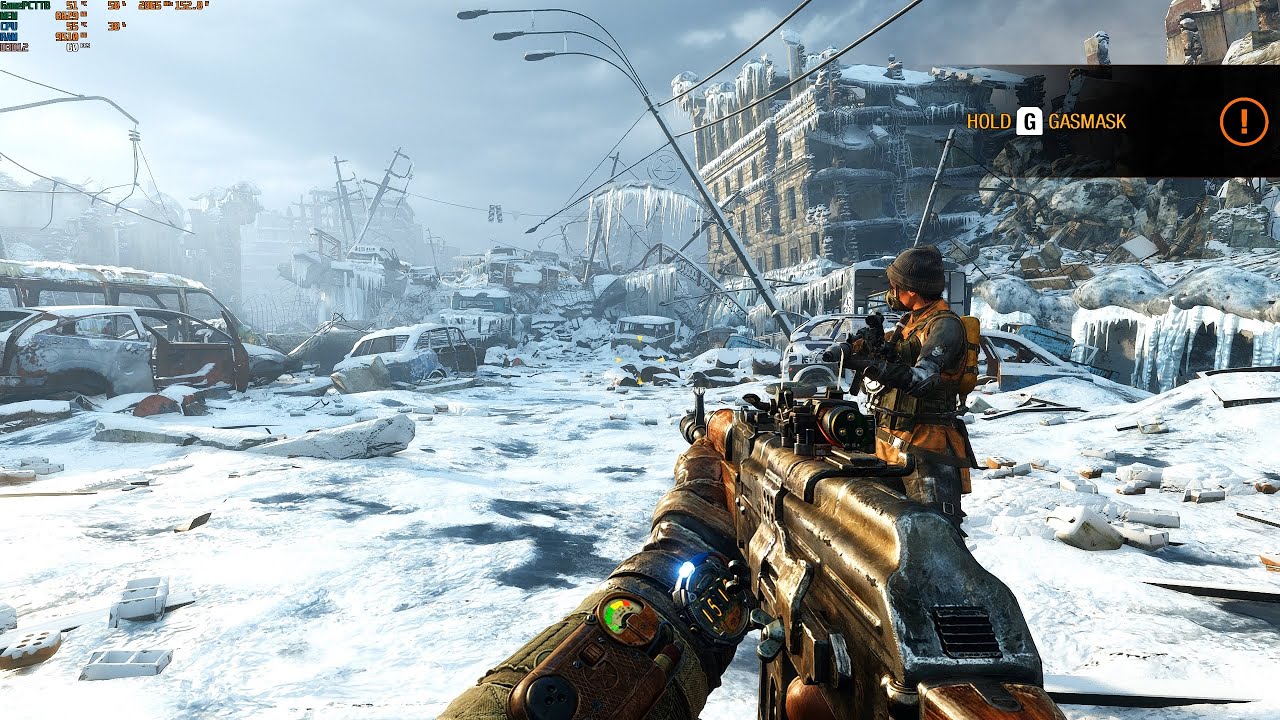 Metro Exodus Enhanced Edition ray tracing part 1 HARDCORE Full game