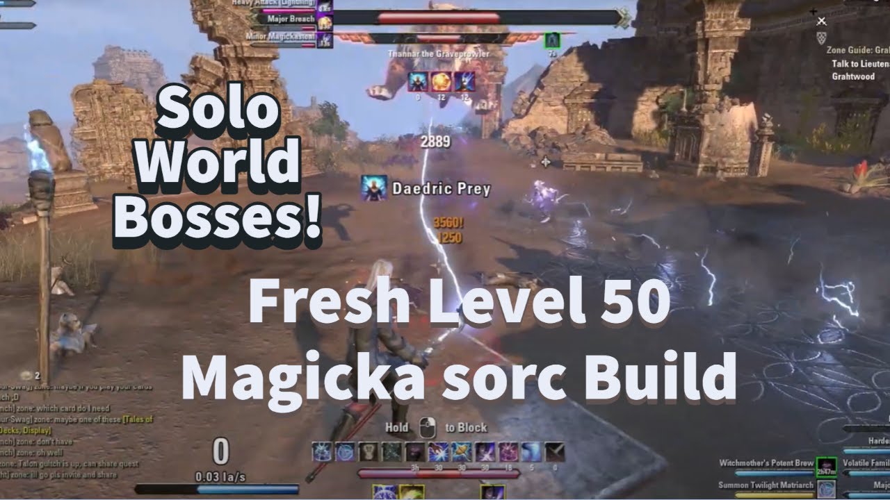 Put Togethrt Build Dominate Right At 50 With This Easy To Put Together Build! Magicka ...