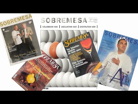 Revista Sobremesa celebra su número 400