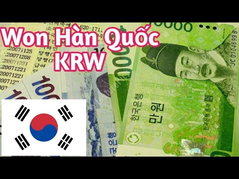 #01 [Tiền tệ] Tiền Hàn Quốc – Won Hàn Quốc KRW / Korean Won | Foci